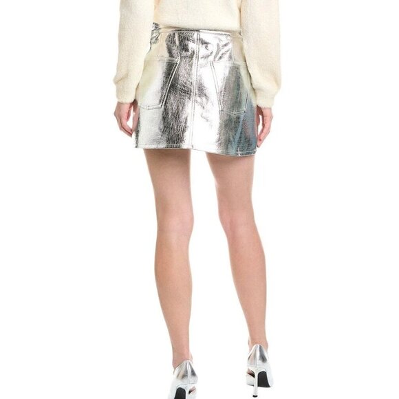 Torn By Ronny Kobo Donnie Leather Skirt - Picture 2 of 3